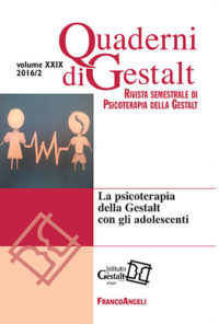 La psicoterapia della Gestalt con gli adolescenti - Quaderni di Gestalt